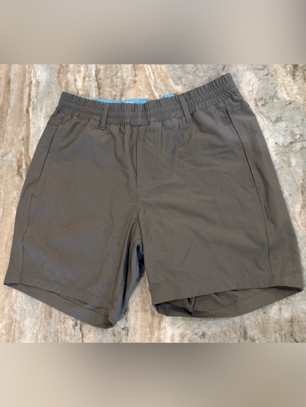 Men’s BIRDIEBOUND Grey swim trunks- Size small